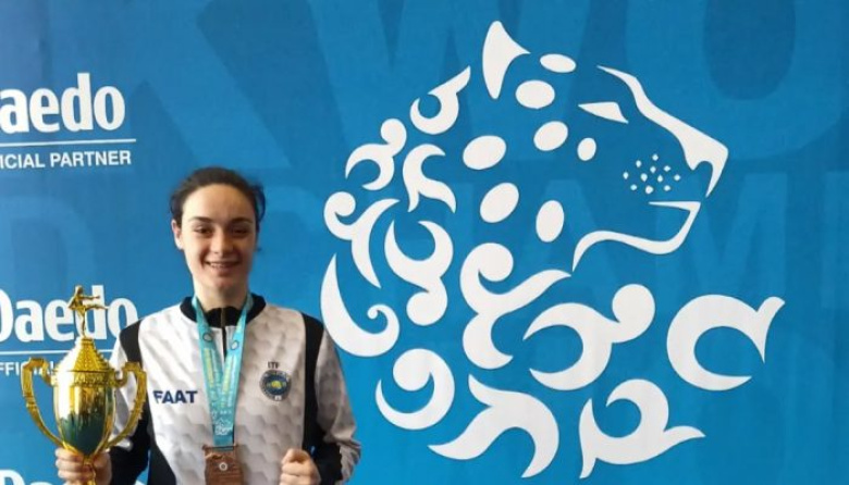 Josefina Mesa, la campeona mundial que pone a Mendoza en lo más alto del taekwondo