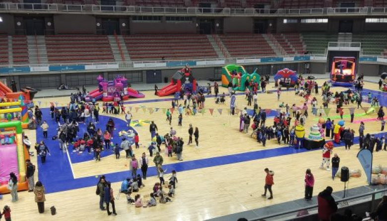 Deportes celebró el Día de los Jardines con una jornada recreativa en el Aconcagua Arena