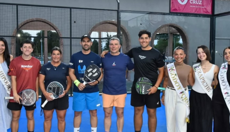 Quedaron inauguradas las canchas de pádel social en Mendoza