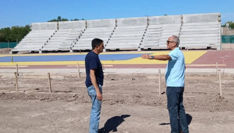 Avanza la construcción de Playones y Complejo Deportivo en San Martín