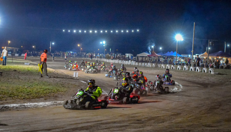 Se corrió la Primera Fecha del Karting en Tierra