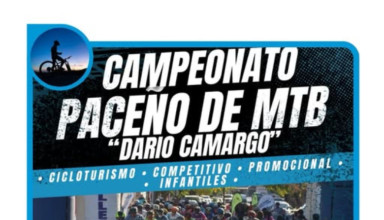 Se viene la 6° edición del Campeonato Paceño de MTB