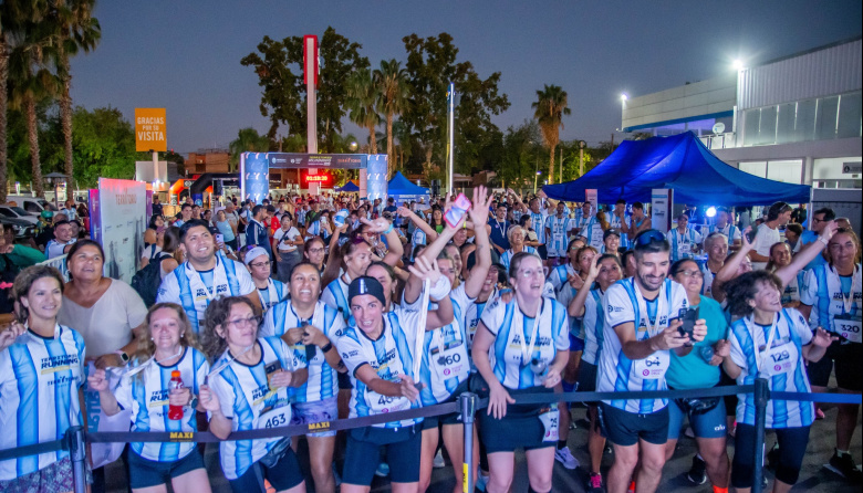 Una fiesta del Running se vivió en el Vendimia Nocturno 2026