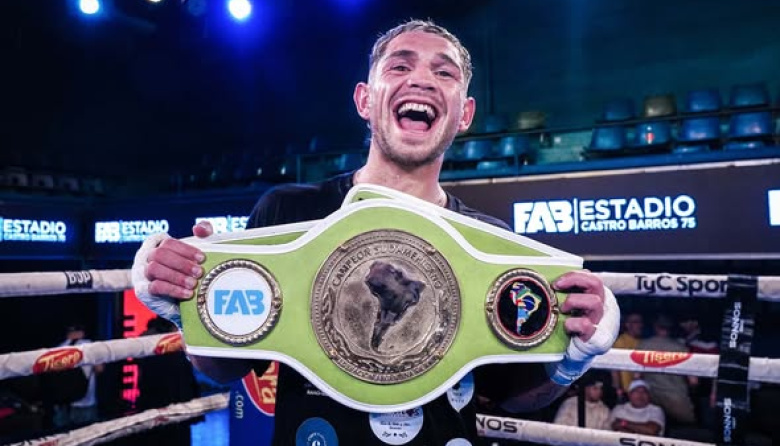 Alfredo "Coki" Soto retuvo el título sudamericano en su primera defensa