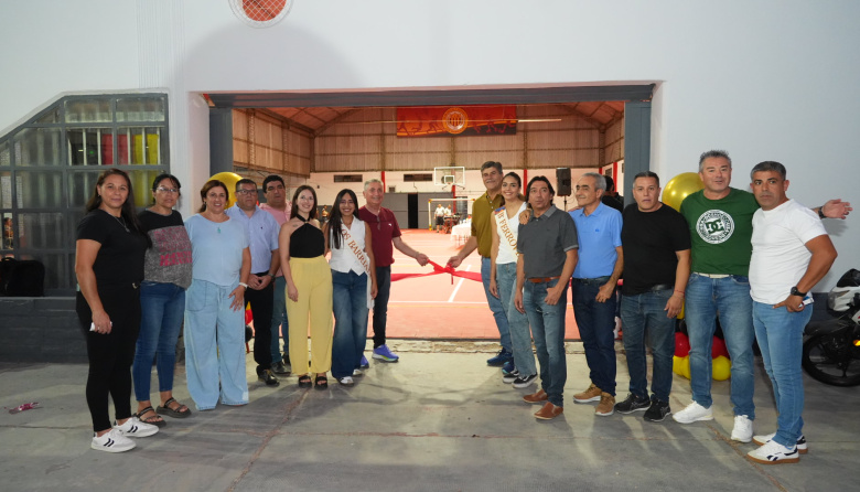 El Club Barriales inauguró obras de refacción y remodelación