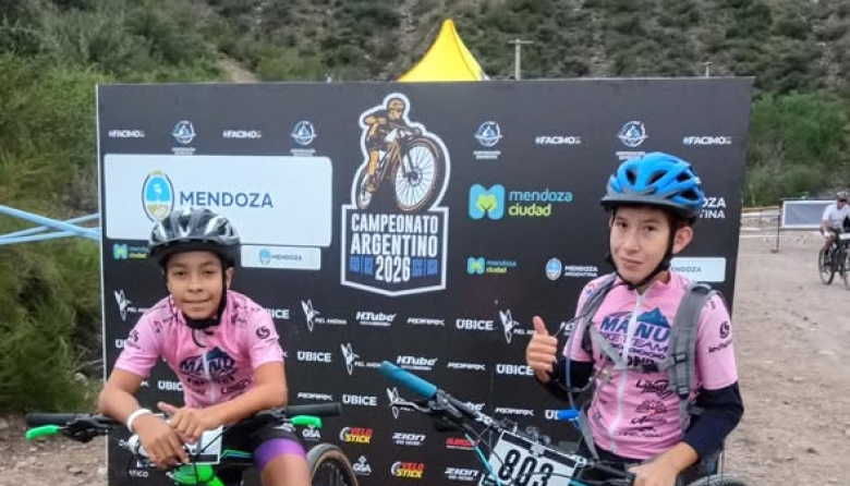 Jeremías Falcón y Nacho Núñez sumaron experiencia en el Campeonato Argentino de MTB 2026