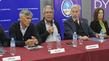 Gobierno de Mendoza y universidades lanzan becas para deportistas federados