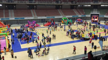 Deportes celebró el Día de los Jardines con una jornada recreativa en el Aconcagua Arena