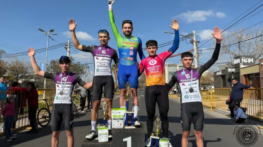 Camilo Mendoza se quedo con la 3° fecha de la temporada de Pista y Critérium 2025