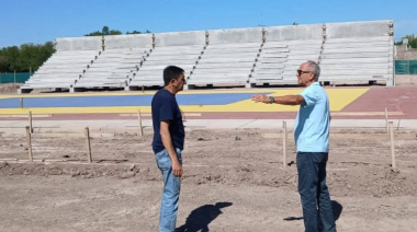 Avanza la construcción de Playones y Complejo Deportivo en San Martín