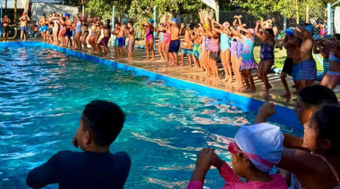 Gran campamento y muestra acuática en el núcleo Villa Cabecera - Santa Rosa