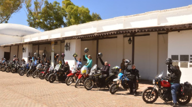 Llegaron a San Martín las mujeres motociclistas del WRWR