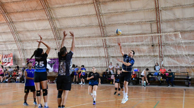 El vóley fue protagonista del Torneo Vendimia en Santa Rosa