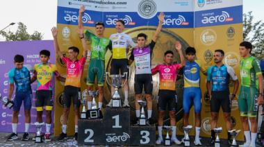 Christian Moyano se consagró campeón de la histórica 50ª Vuelta Ciclista de Mendoza