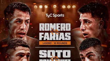 Coki Soto y su primera defensa