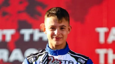 Mateo Álvarez Storni, hizo podio 