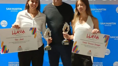 Deportistas sanmartinianas destacadas en los Premios "Llama"