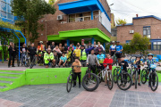 Se lleva a cabo por toda la región cuyo la bicicleteada por la inclusión 