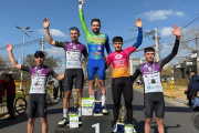 Camilo Mendoza se quedo con la 3° fecha de la temporada de Pista y Critérium 2025